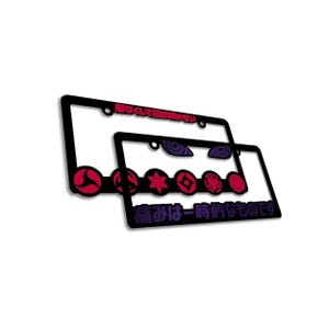 Custom LPF Self Drawn Red (Plate Frames) Non-Anime Original Parody