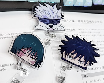 Self Drawn Curseless Sorcerer Badge Reels (ID) Non-Anime Original Parody