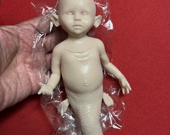 READY to Ship Fantasy Merbaby Blank Kit “Camila” Full Blank kit, Light Flesh skin Base Color (Ready to be Shipped) Eyes NOT included