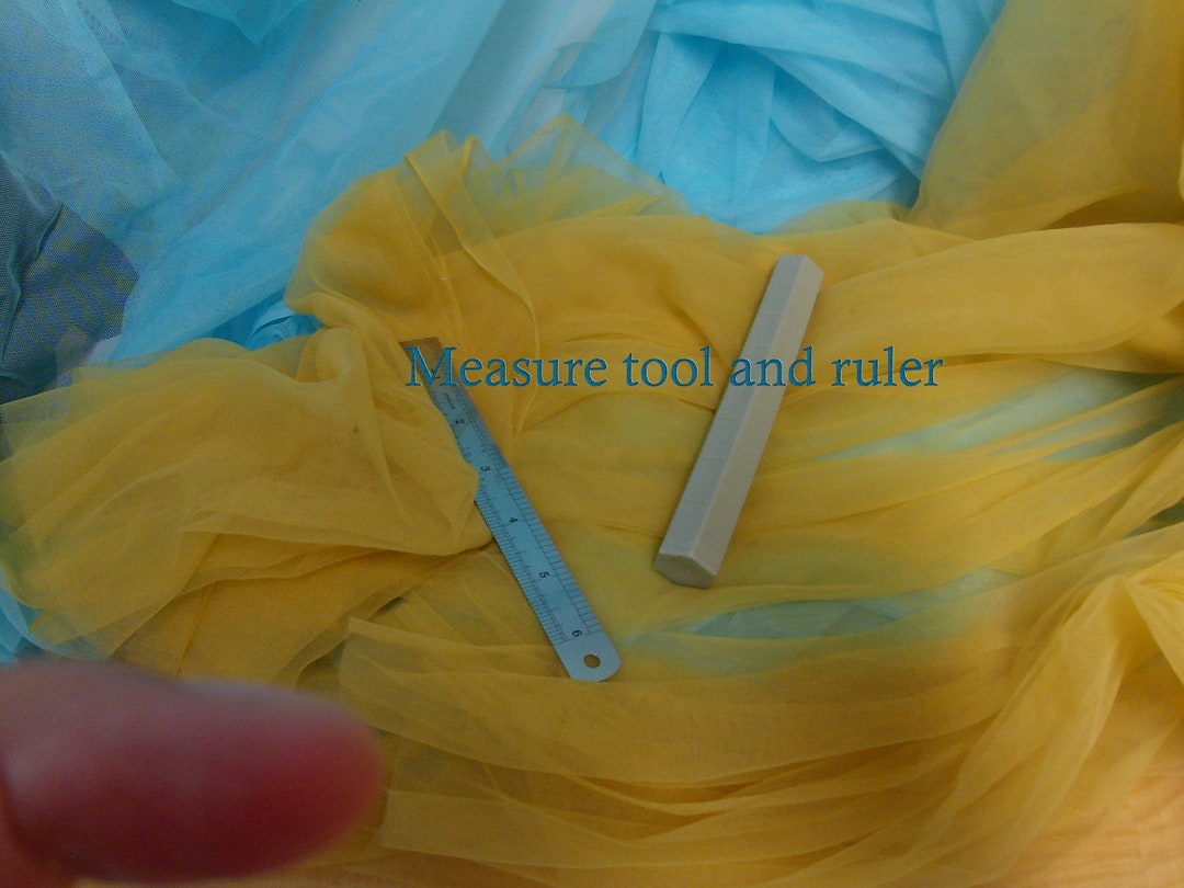 Cane Ruler Measure Tool Plastic Hexagon Cane Marker, and Metal Ruler for Polymer ...
