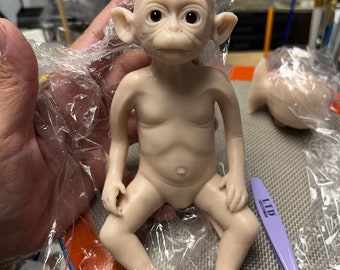 Made to Order Fantasy Baby Monkey “Luna” FBS Blank kit by Patty Rowe -  Eyes NOT included - Allow 2 weeks