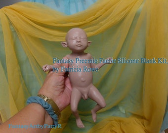 Made to Order Fantasy Fairy Preemie boy Sergio's kit by Patty Rowe - Full Silicone kit - Allow 2 weeks