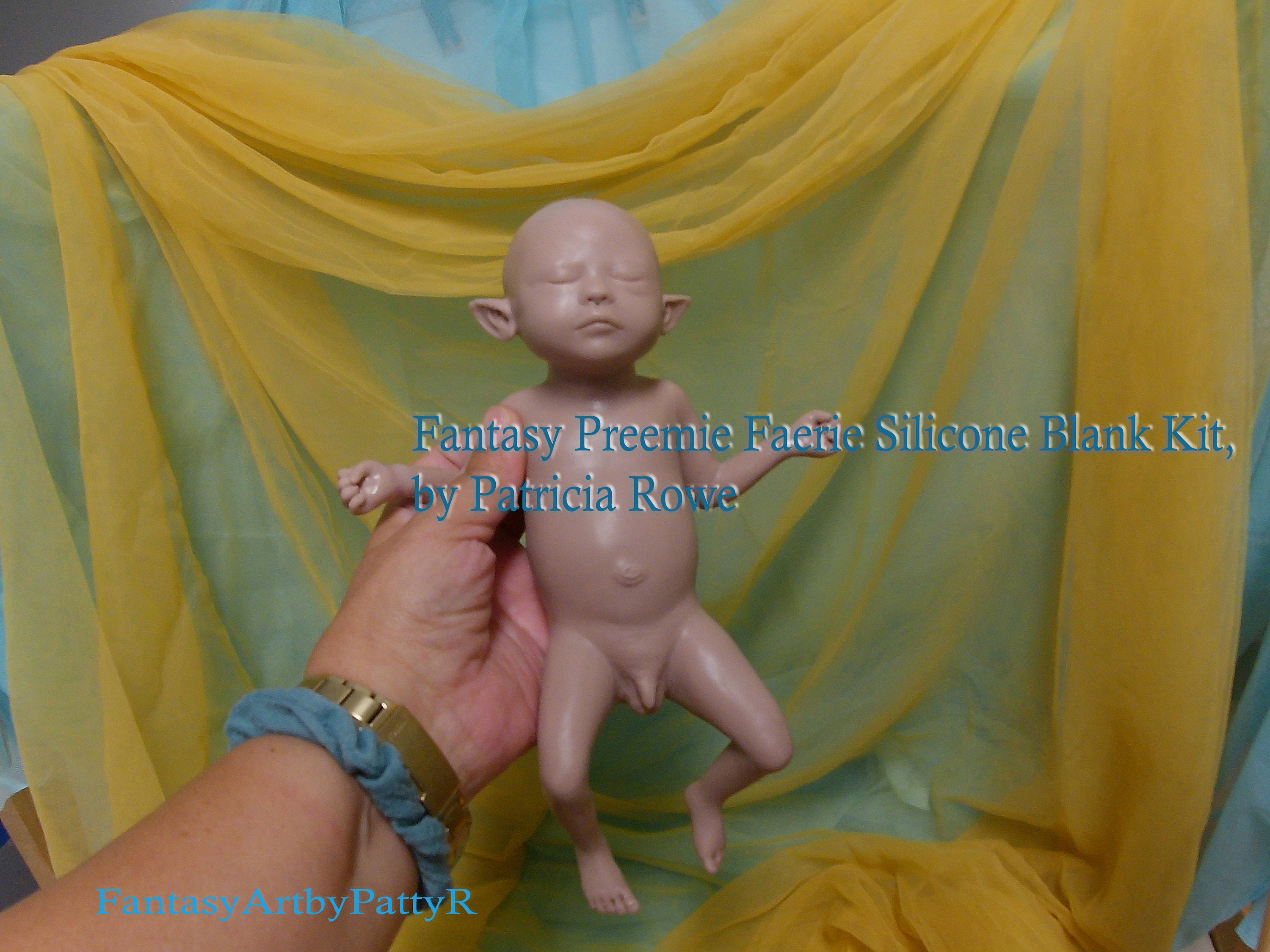 Silicone Full Body 13 Super Soft Fantasy Fairy Baby Girl Pixie