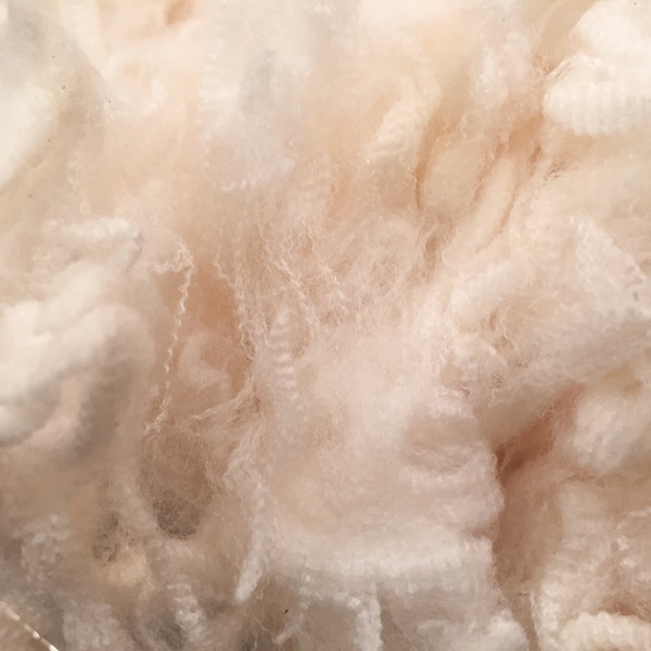 13.3 Micron Sharlea Merino Ultrafine Raw Wool Fleece Locks 1oz