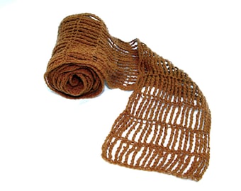 Clementine Scarf Crocheted From Luxury Vicuna Fiber