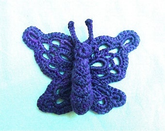 Olivia Butterfly Motif Crochet Pattern PDF