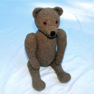 Finbar Crochet Classic Bear Teddybear Pattern PDF image 4