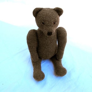 Finbar Crochet Classic Bear Teddybear Pattern PDF image 2