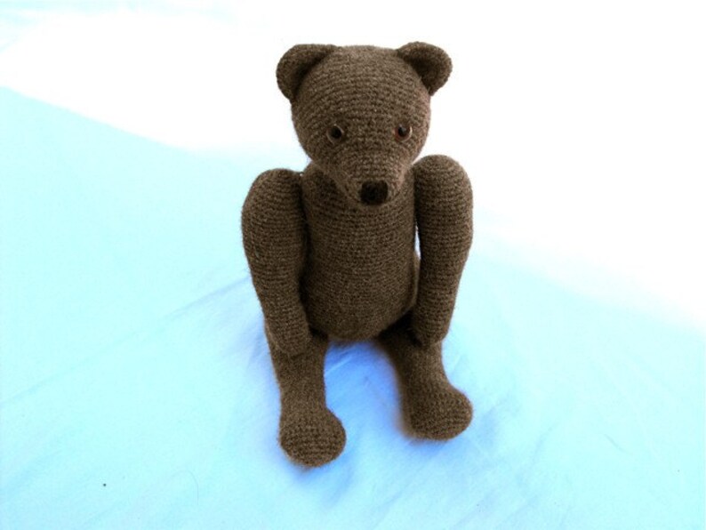 Finbar Crochet Classic Bear Teddybear Pattern PDF image 2