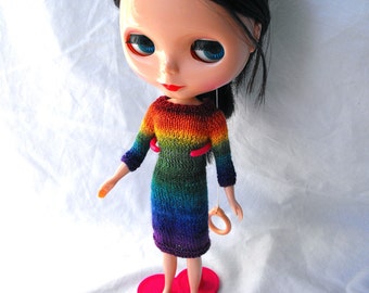 Blythe Raglan Sweater Dress Knitting Pattern PDF Knit Cardigan