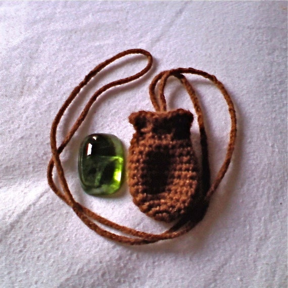 Crochet amulet sales bag pattern