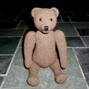 Finbar Crochet Classic Bear Teddybear Pattern PDF image 5