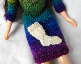 Sculpted Blythe Socks Knitting Pattern PDF Knit