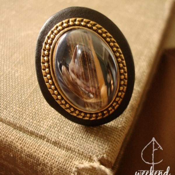 SALE - Vintage style oversized ring - WK1235