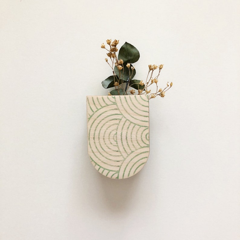 Mini Succulent Magnet Pot, Magnet Plant Holder, Planter Magnet, Succulent Magnets for Fridge, Air Plant Magnet, Air Plant Holder Magnet image 1