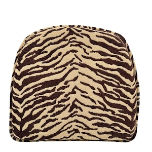 Tiger Stripe Chair Cushion, Non-Slip Upholstery Seat Pad, Made in USA