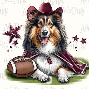 College Game Day Sublimation Design PNG, Aggies, Mascot football, Maroon, hand drawn Digital Download