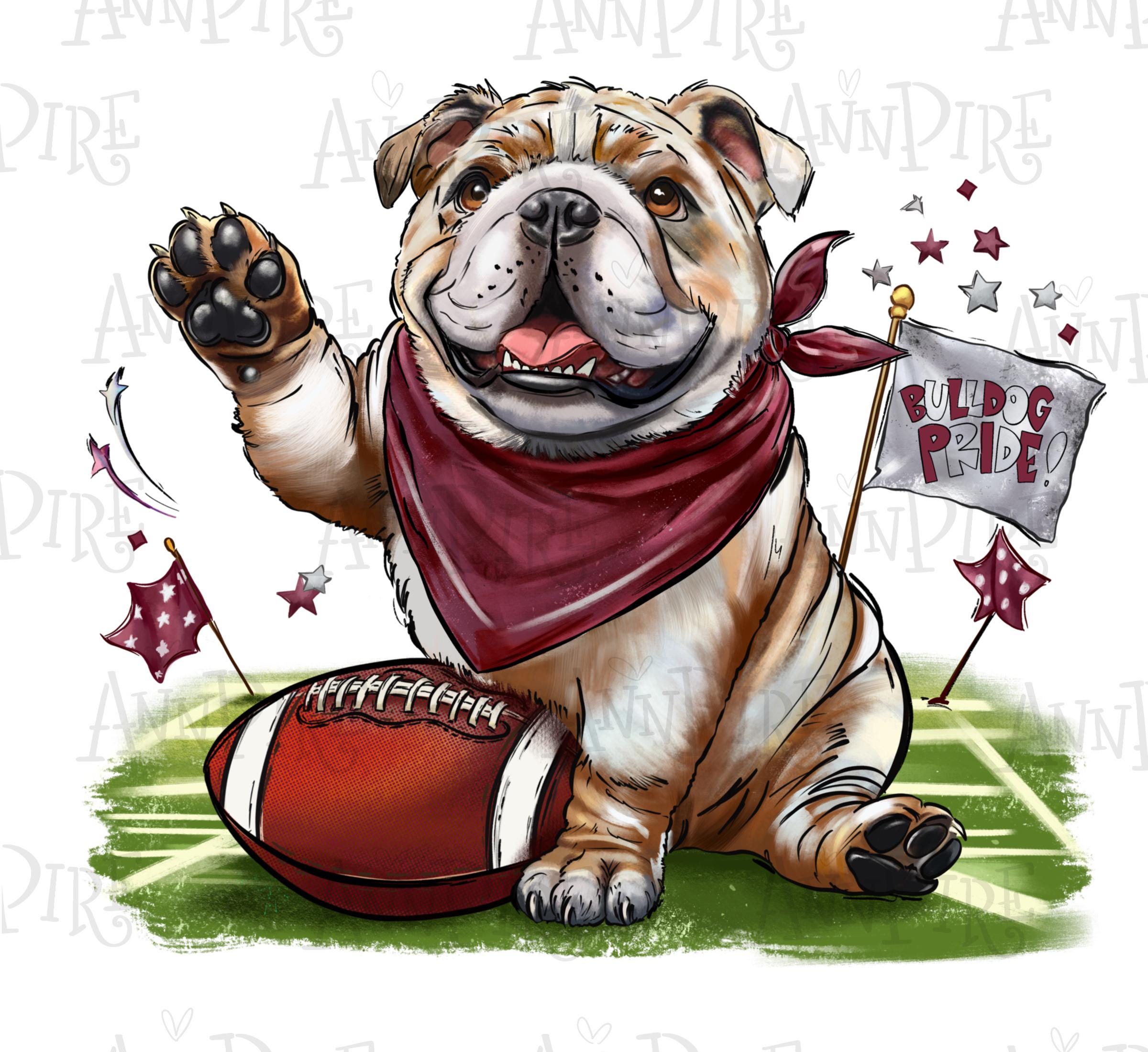 Msu Bulldogs Art