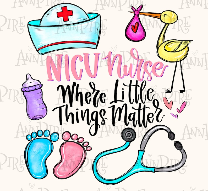 NICU Kosmetiktasche – „Where Little Things Matter“ – Geschenk Für Krankenschwestern, 23,5x17 Cm
