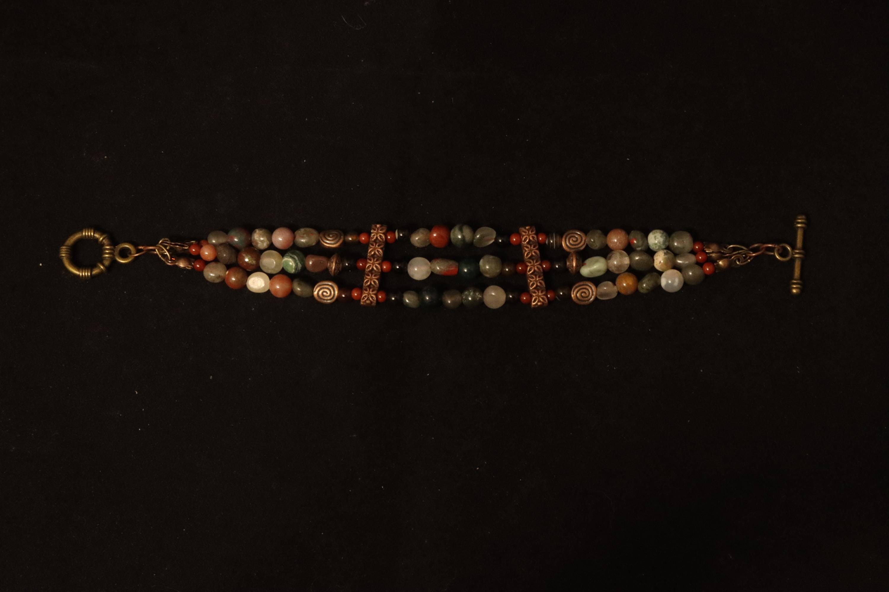 ファンシージャスパー | インディアンブラッドストーン | トグル