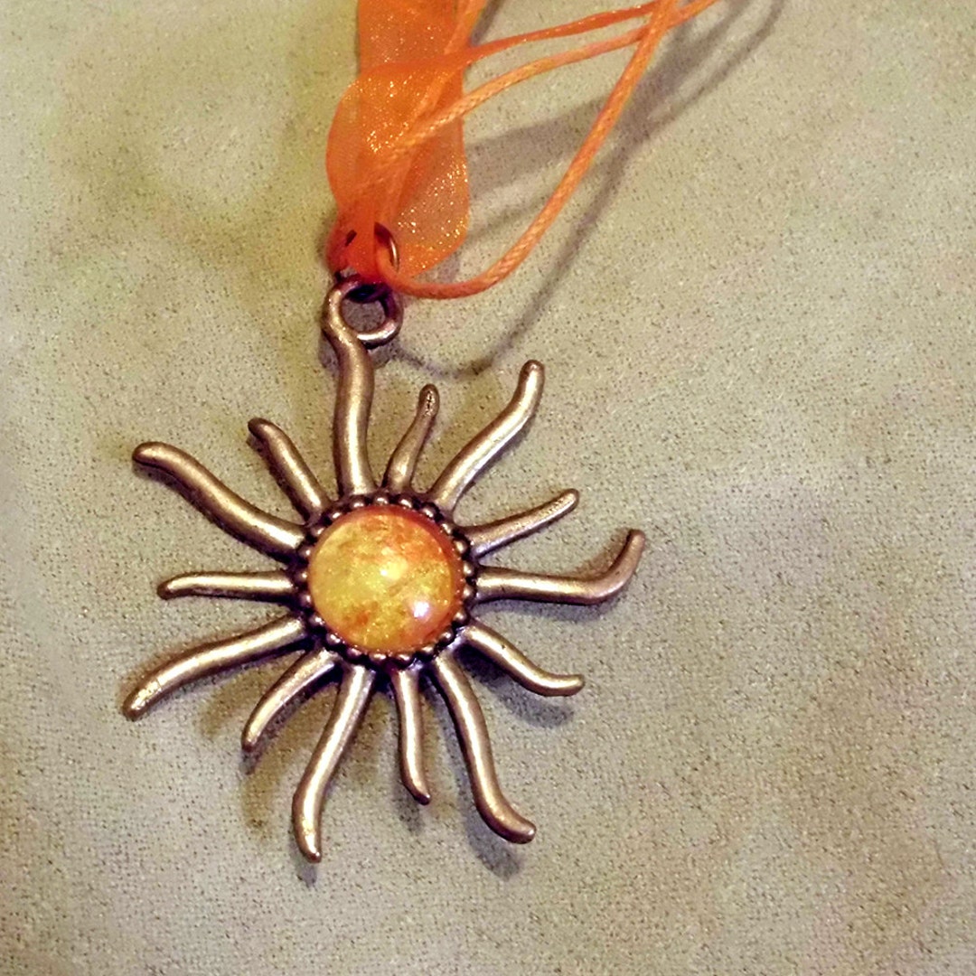 VÍÐÓPNIR Unique OOAK Art Necklace GOLDEN_COCKEREL Victory - Etsy