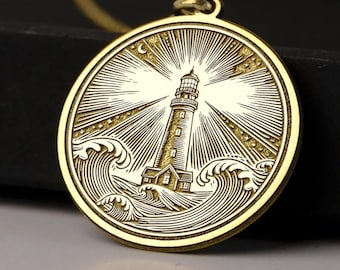 Ciondolo Faro In Argento Sterling: Collana Per Amanti Del Mare
