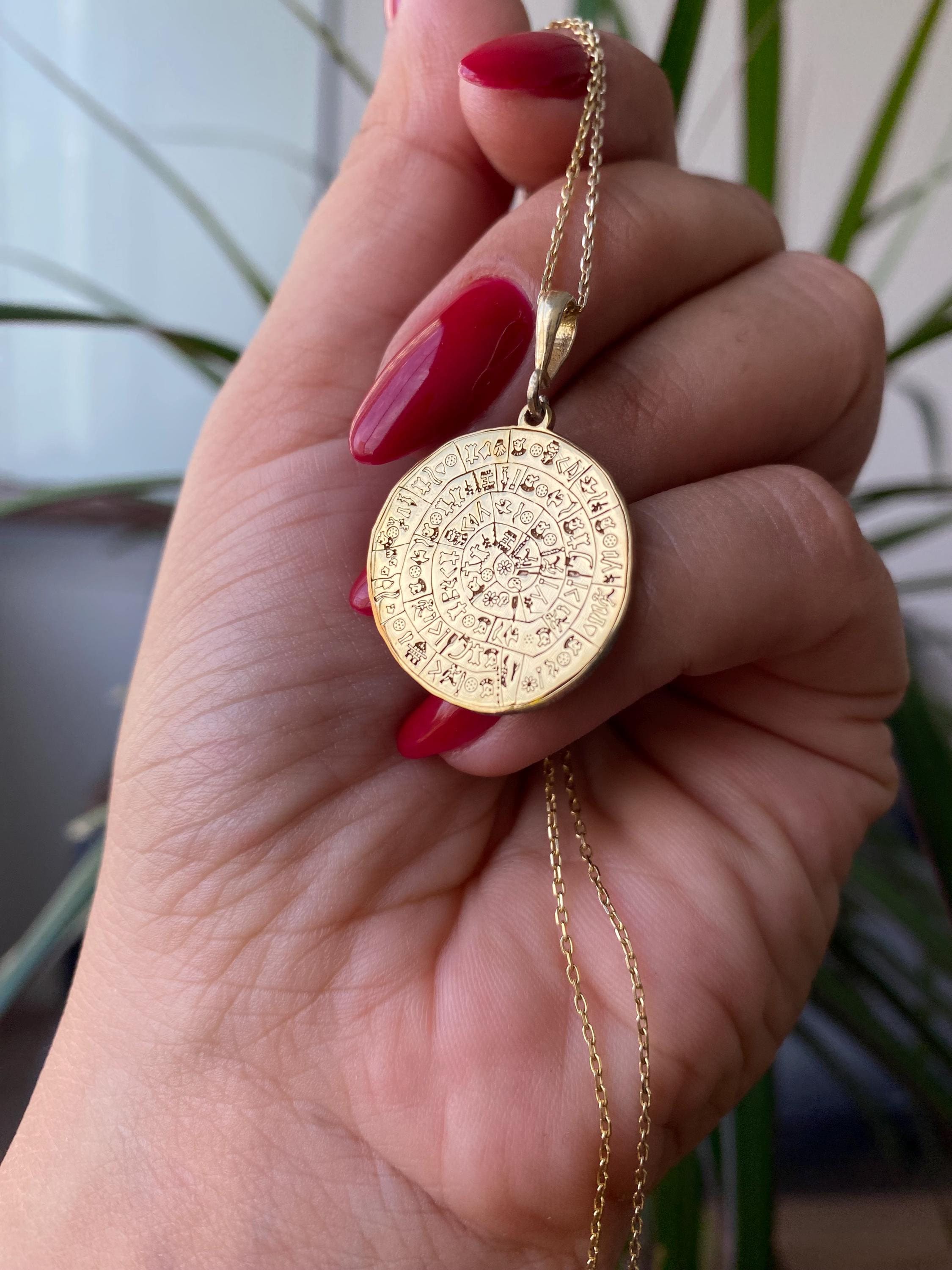 ギリシャのファイストス円盤 - Etsy 日本