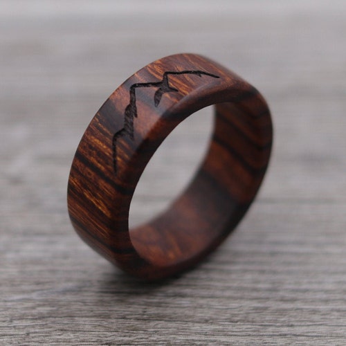Mountain Ring Personalized Ring Outdoor Landscape - Etsy