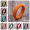 5.7MM Silicone Tree Bark Ring,Silicone Band,Wedding Band,Personalized Ring,Custom,Wedding Ring,Unique,Lightweight Ring,Mens Jewelry,Engraved