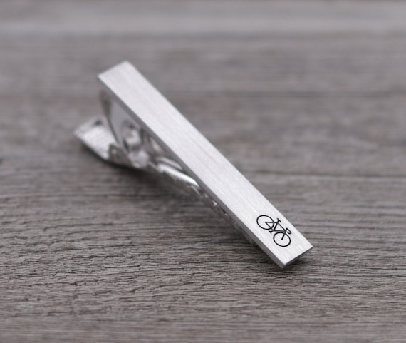 7mm Stainless Steel Brushed Finish Engravable Tie Bar Clip 7mm Stainless Steel Brushed Finish Engravable Tie Bar Clip