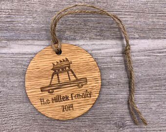 Family Ornament - Personalized Wood Christmas Ornament - Custom Ornament - Christmas Gift - Holiday Gift - Wood Ornament - Personalized Gift