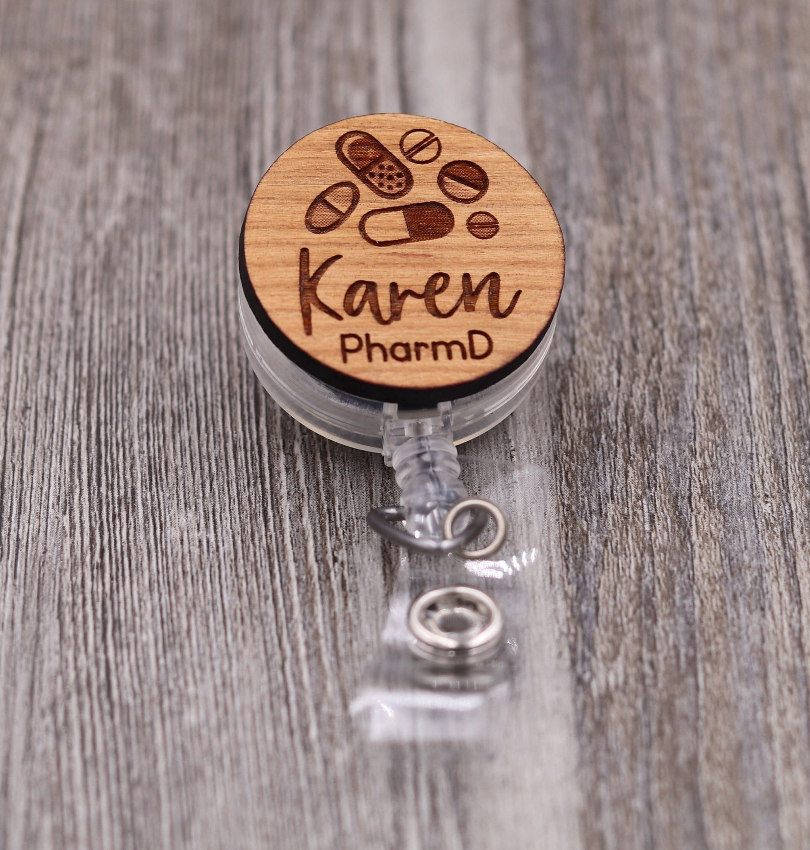 Personalized Doctor of Pharmacy Badge Reel - Perfect Gift for Doctor of Pharmacy Graduates