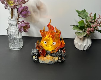 Calcifer Anime Light Lamp Decor Desk Night Light