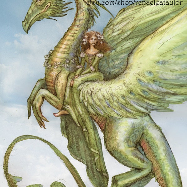 Green Dragon by Renae Taylor