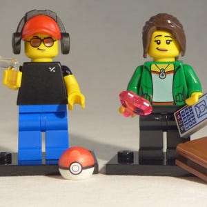 Personalized LEGO Minifigures, Custom Gift for Him, Gift for Her, Gift for Couple, Birthday, Anniversary, Best Friend, With Accessories