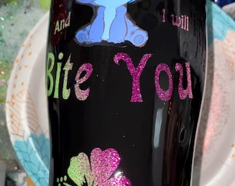 Stitch inspired tumbler.