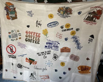 Gilmore Gils inspired blanket