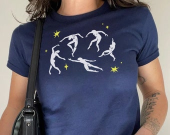 Matisse The Dance Baby Tee | Y2K Graphic Art Print Top