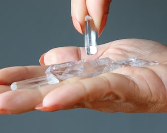 Clear Quartz Raw Crystal Set Everything Crystal Mini Points