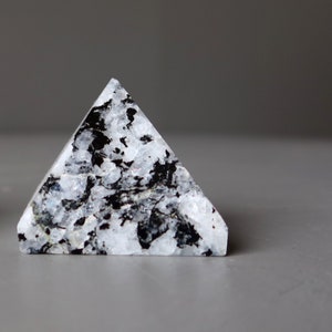Moonstone Tourmaline Pyramid New Moon Astral Travel Healing Gem