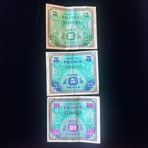 2 Francs 1944 - Etsy