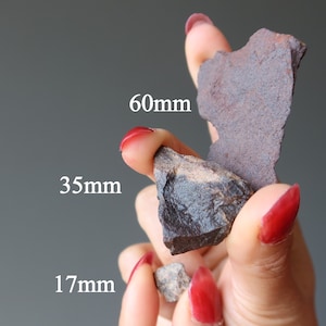 Agoudal Meteorite Cosmic Star Rocky Brown Iron Stone Morocco