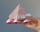 Pink Aventurine Pyramid Epitome of Abundance Power Stone