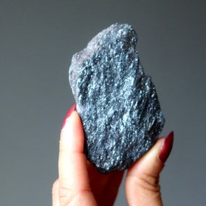 Hematite Raw Crystal Super Sparkling Silver Specular Stone
