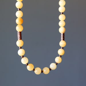 Yellow Calcite Necklace Bright Confident Me Healing Stones