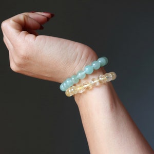 Aventurijn citrien armbandenset