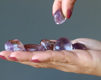 Ametrine Tumbled Stones Divine Rich Citrine Amethyst Gem