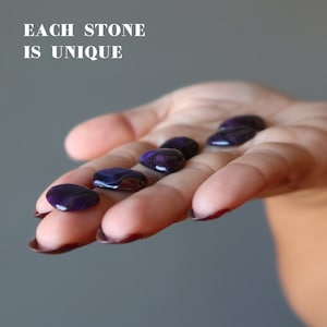 Sugilite Cabochon Music of Mythology Purple Gemstone