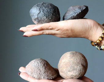 Par de mármoles Moqui Energía equilibrada Guerreros heridos