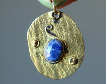 Lapis-hanger Total Awareness Healing Crystal Blue Gem